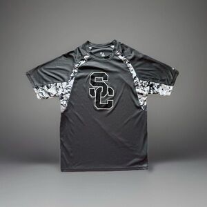 USC Trojans "SC" Logo Badger Sport Digital Camo Performance Shirt Men's Medium